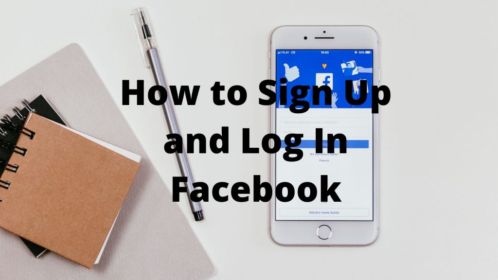 facebook sign up or log in