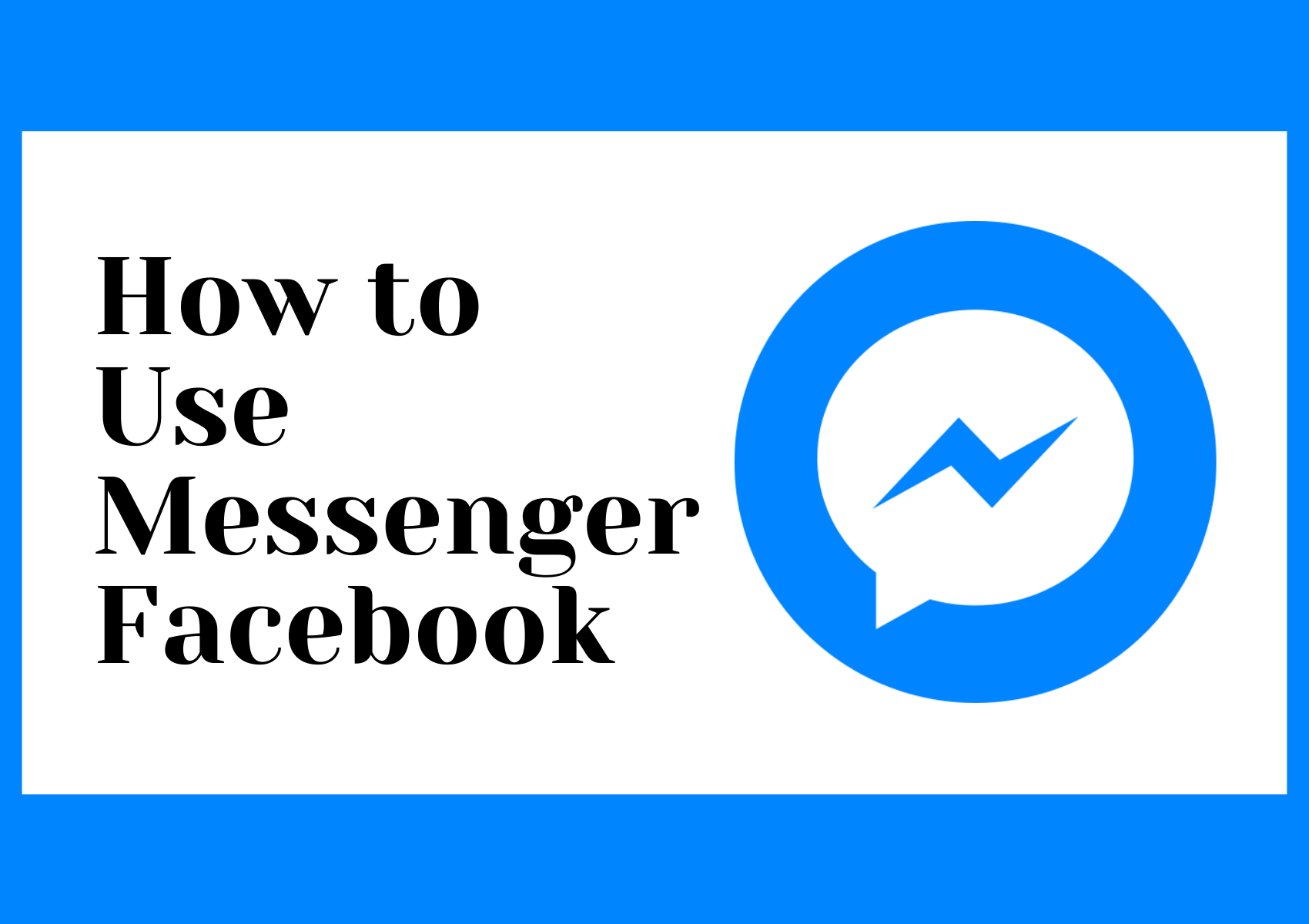 How to Use Messenger Facebook — famclam